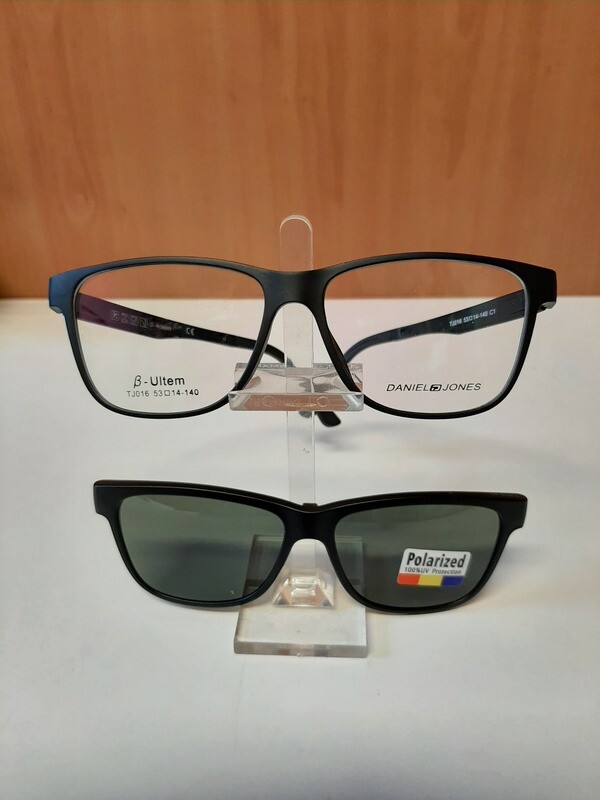 Daniel Jones TJ016 con clip sole polarizzato 53/14 Daniel Jones TJ016 con clip sole polarizzato 53/14