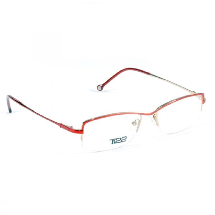 TI22 - Montatura in Titanio - Rosso