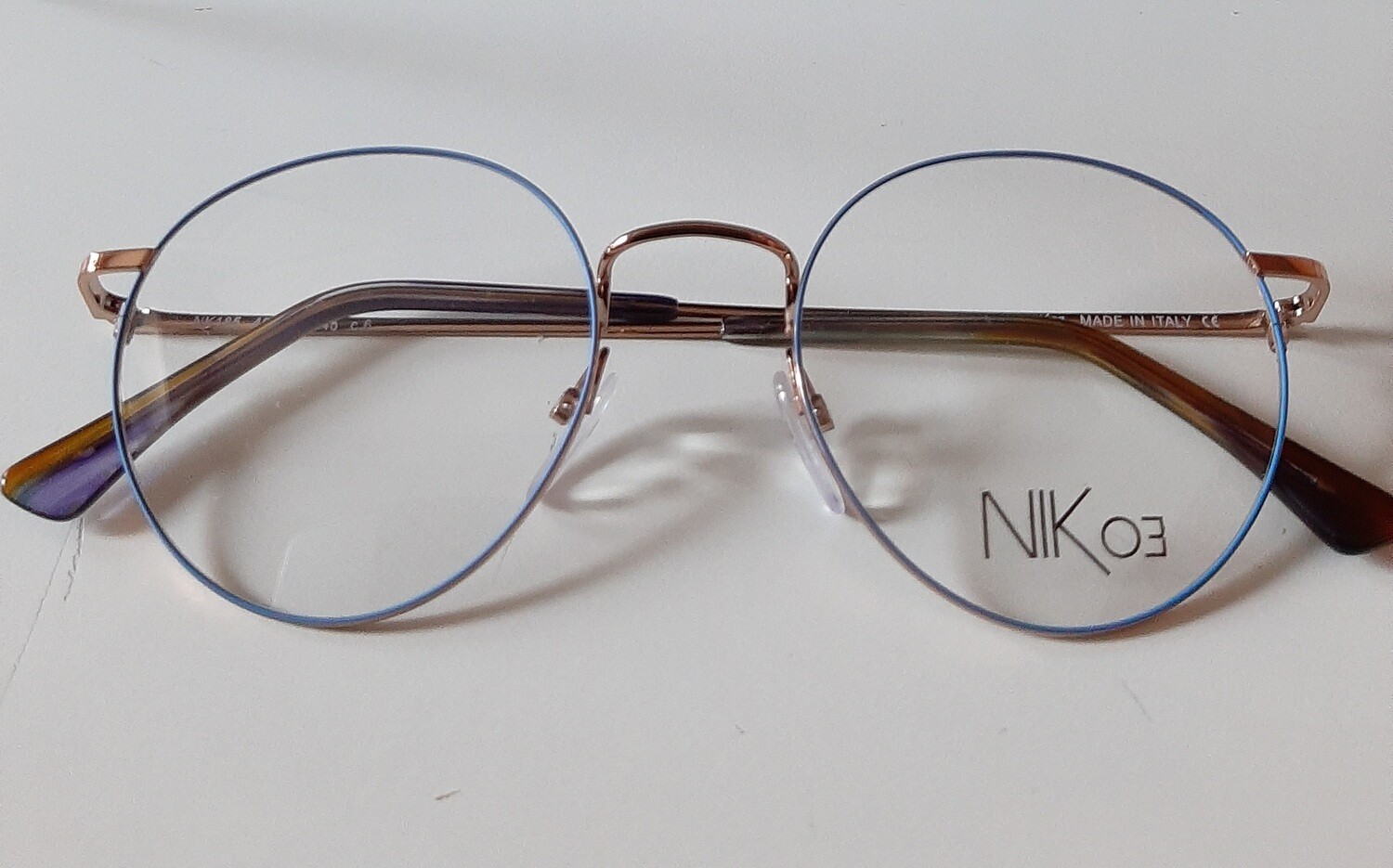 NIK03 185 Acciaini montatura in acciaio nickel free - Oro