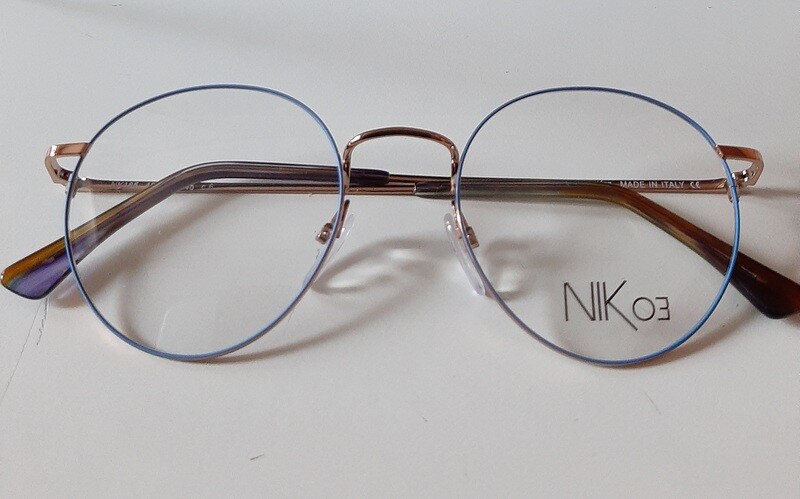 NIK03 185 Acciaini montatura in acciaio nickel free - Oro