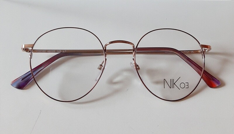 NIK03 185 Acciaini montatura in acciaio nickel free - Oro