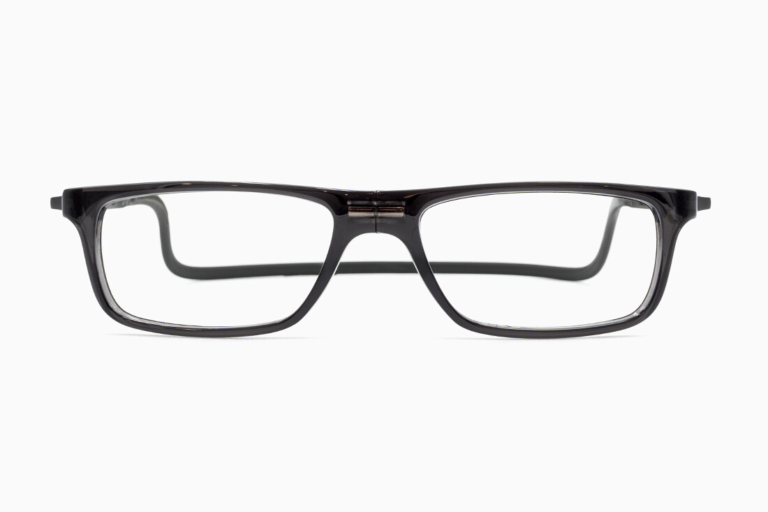 Occhiali da lettura con calamita BODO Slastik - anche quarti di diottria, Colore: Grigio