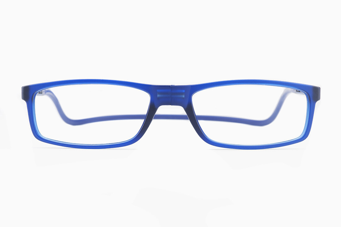 Occhiali da lettura con calamita DOKU Slastik - anche quarti di diottria, Colore: Blu