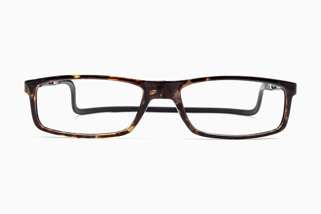 Occhiali da lettura con calamita DOKU Slastik - anche quarti di diottria, Colore: Tartaruga