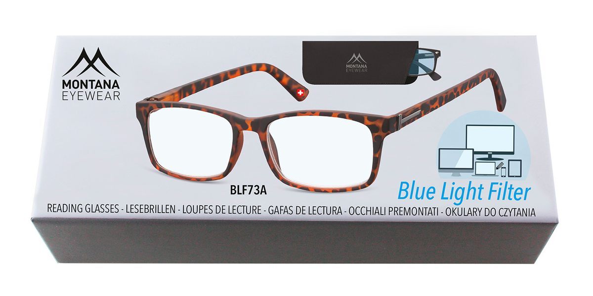 Screen Blue Light Filter Montana 73A  Tartaruga protezione luce blu neutro