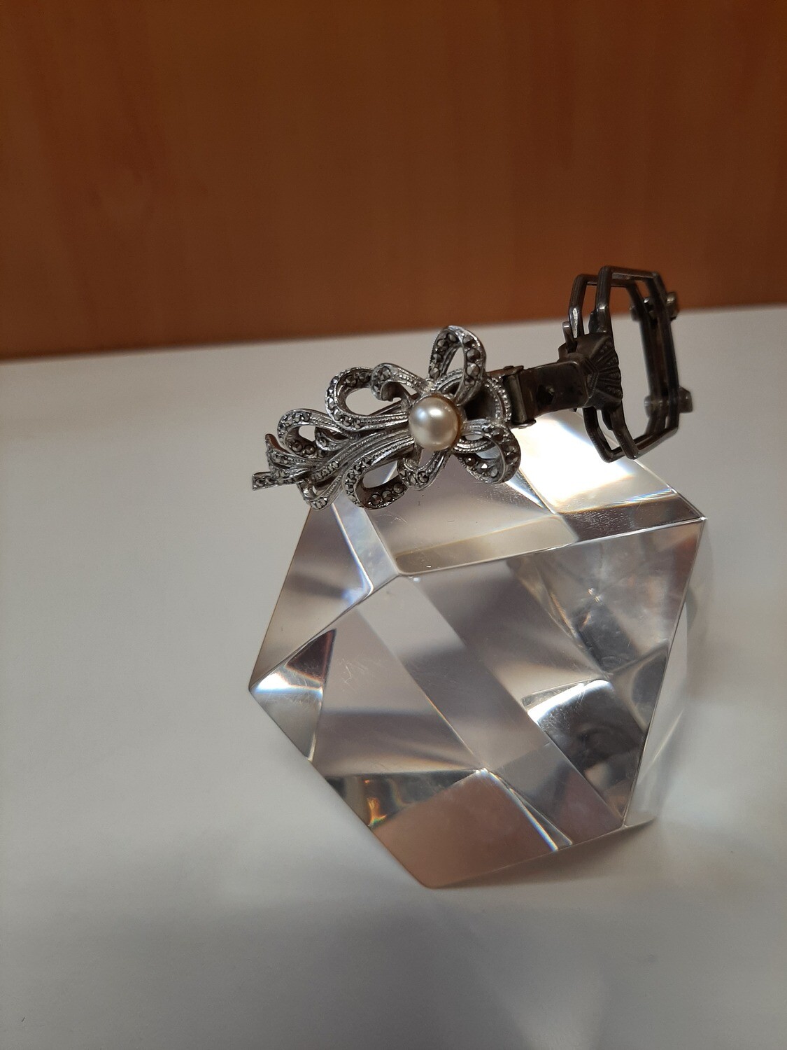 Occhialini Lorgnette Art Nouveau a spilla graduabili