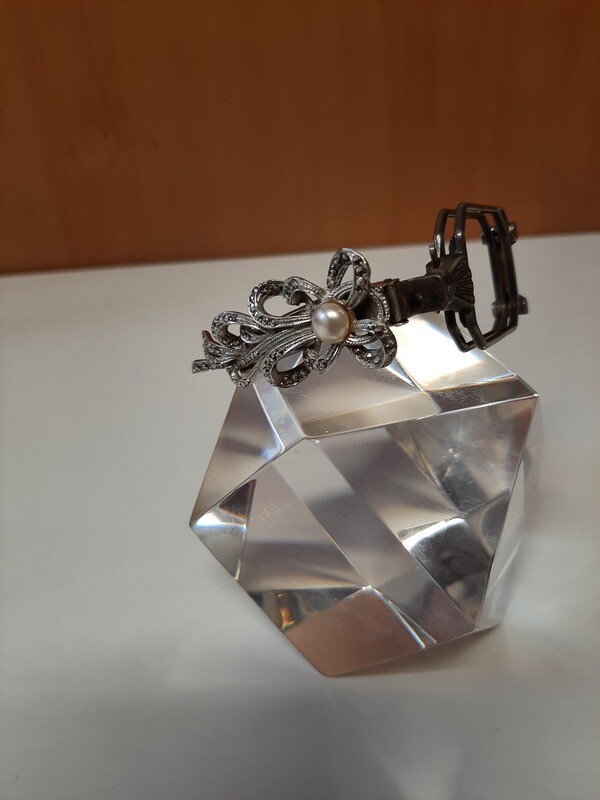 Occhialini Lorgnette Art Nouveau a spilla graduabili