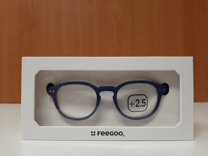 FEEGOO 2 BLU NAVY- Occhiali da lettura filtro luce blu