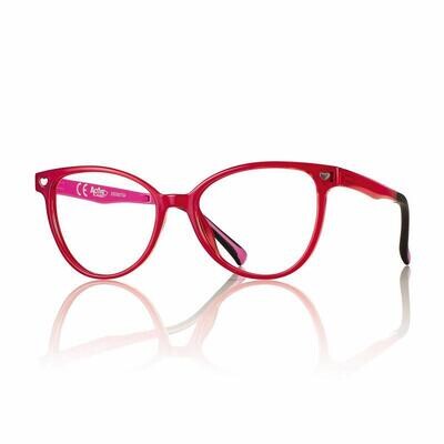 Montatura con Magnetic Clip On Ragazza F0500 Rosa Trussardi Eyewear occhiali da vista