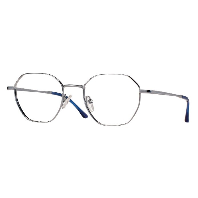 CentroStyle Beta Titanio Hexagonal F0552 Shiny Silver