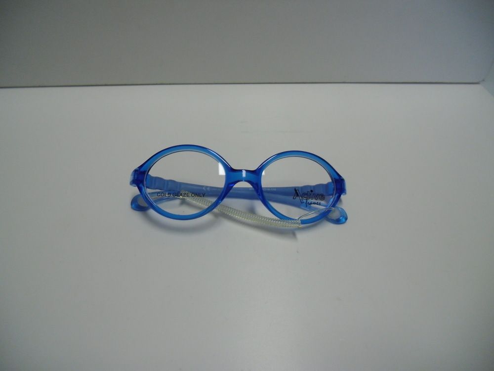 Spring Active Frames Montatura per bambini 3-5 anni con cordoncino a molla, Colori: 17173 Blue cal. 40