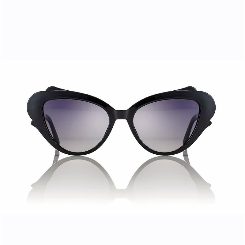 Neyeture Biobased F0516 Nero - Montatura  Donna con ClipOn sole magnetico