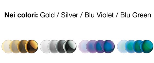 ART.24 Coppia Lenti Transitions XTRActive Style Mirrors Specchiate