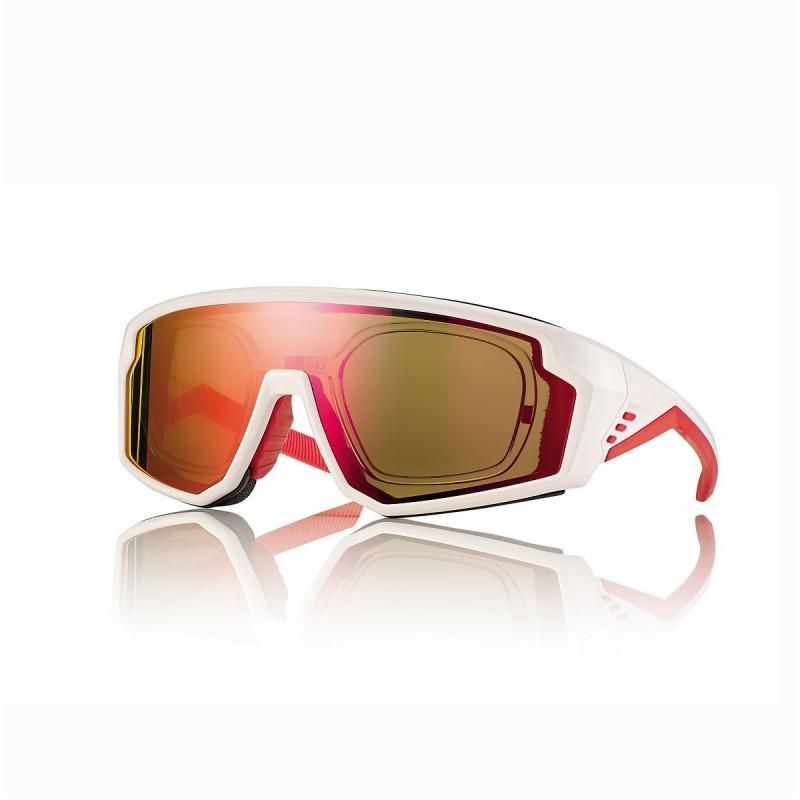 Occhiale Sport Mascherina S0548 con Lenti Specchiate e clip ottico