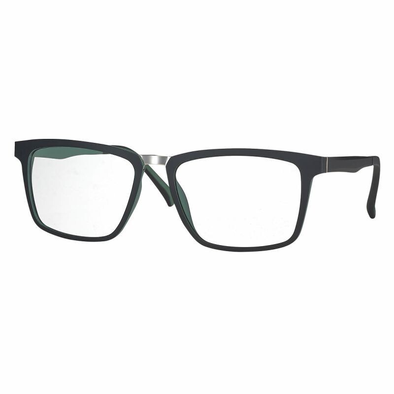 CentroStyle Montatura con Magnetic Clip On F0222 Nero Tg. M