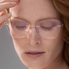 Montatura Glasant Donna in Beta Titanio Silver