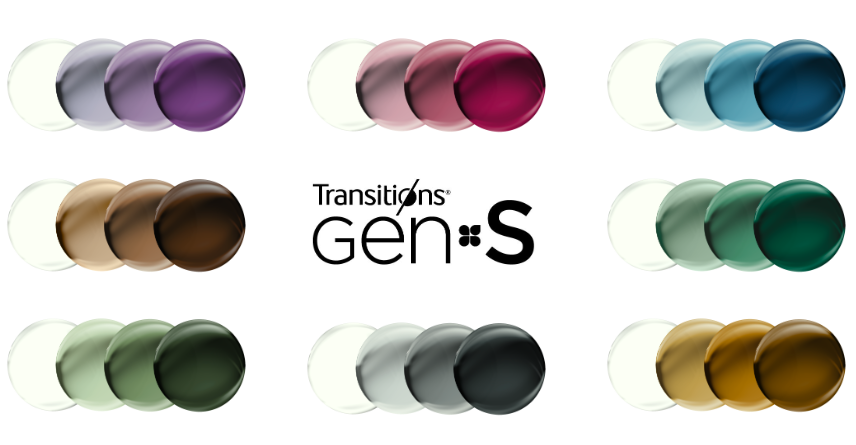 ART.36 Coppia Lenti Progressive Fotocromatiche PREMIUM  Transitions  GEN*S