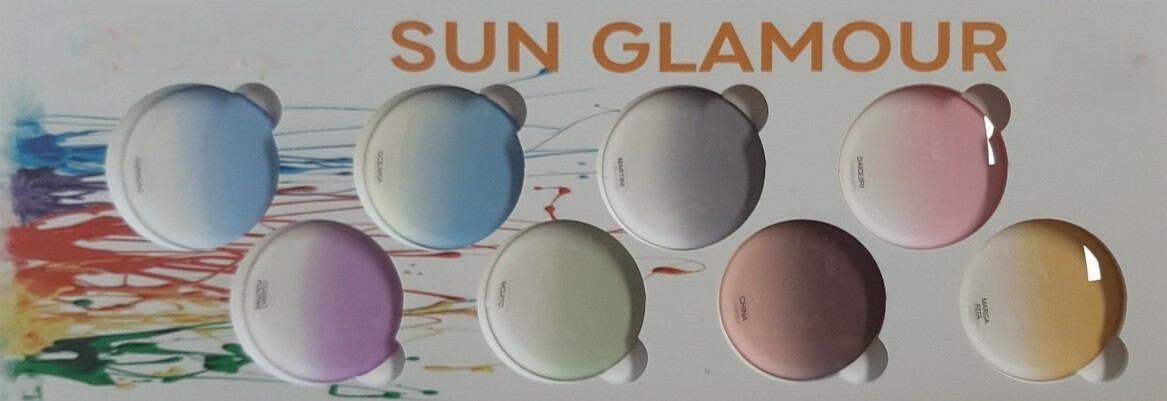 ART.13 Coppia Lenti Solari Graduate Sfumate Sun Glamour CON ANTIRIFLESSO