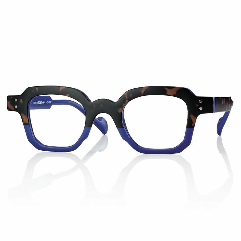 Occhiale da lettura con filtro antiluce blu Centrostyle Rhythm'n' colours R0571 Demi/Blu