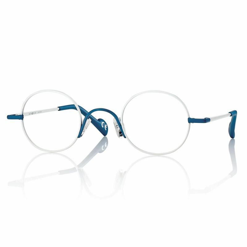 Occhiale da lettura con filtro antiluce blu Centrostyle Rhythm'n' colours R0574 Bianco/Blu
