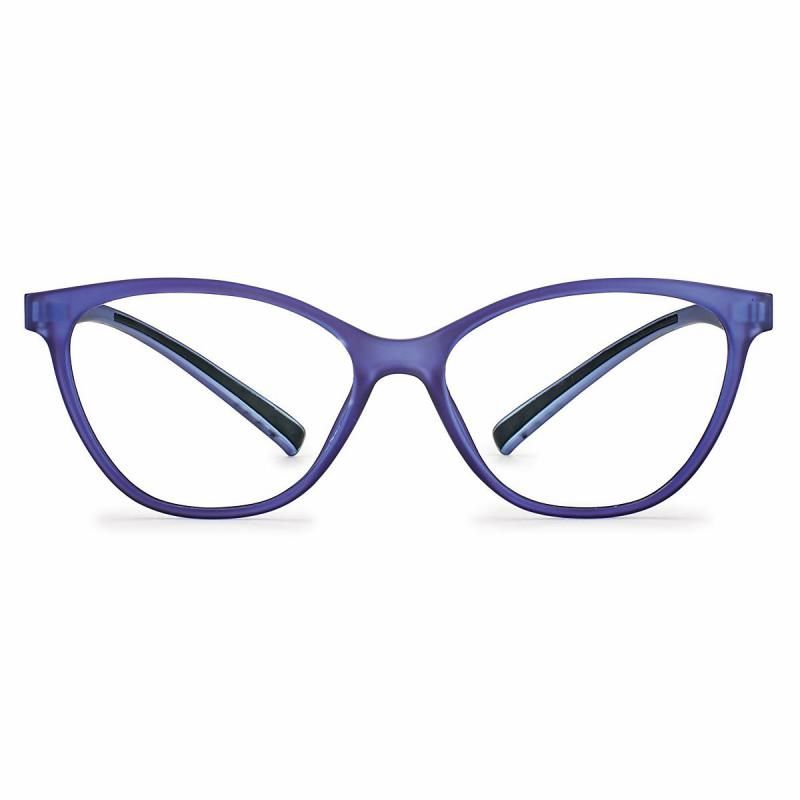 Airport Lisboa Cat-Eye Blu occhiale da lettura anti luce blu