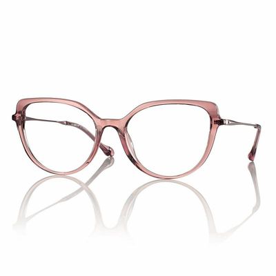 Montatura Neyeture con aste beta titanio mod F0607 Rosa lucido F060754183000