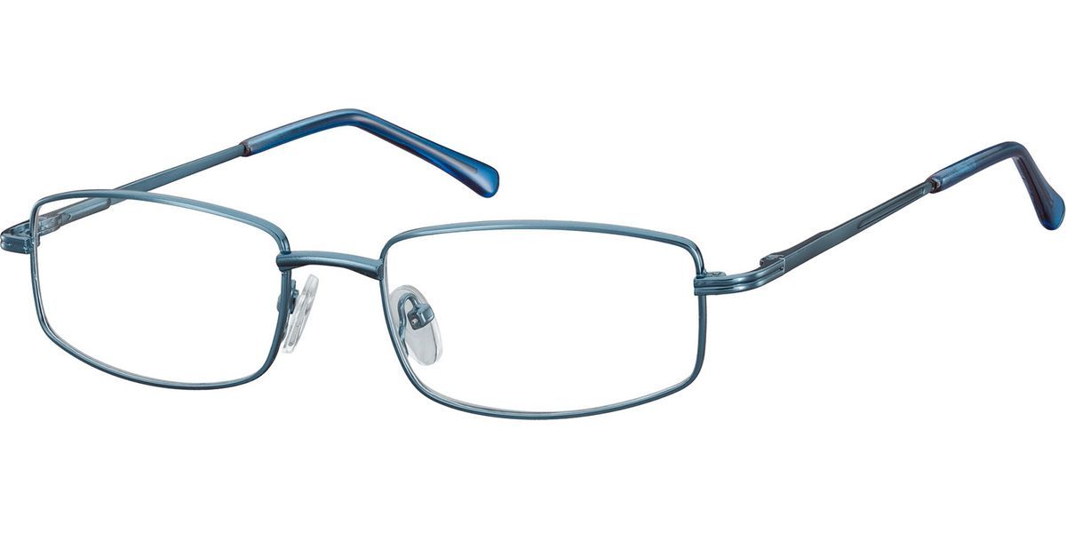 Montatura metallo blu MINIMAL