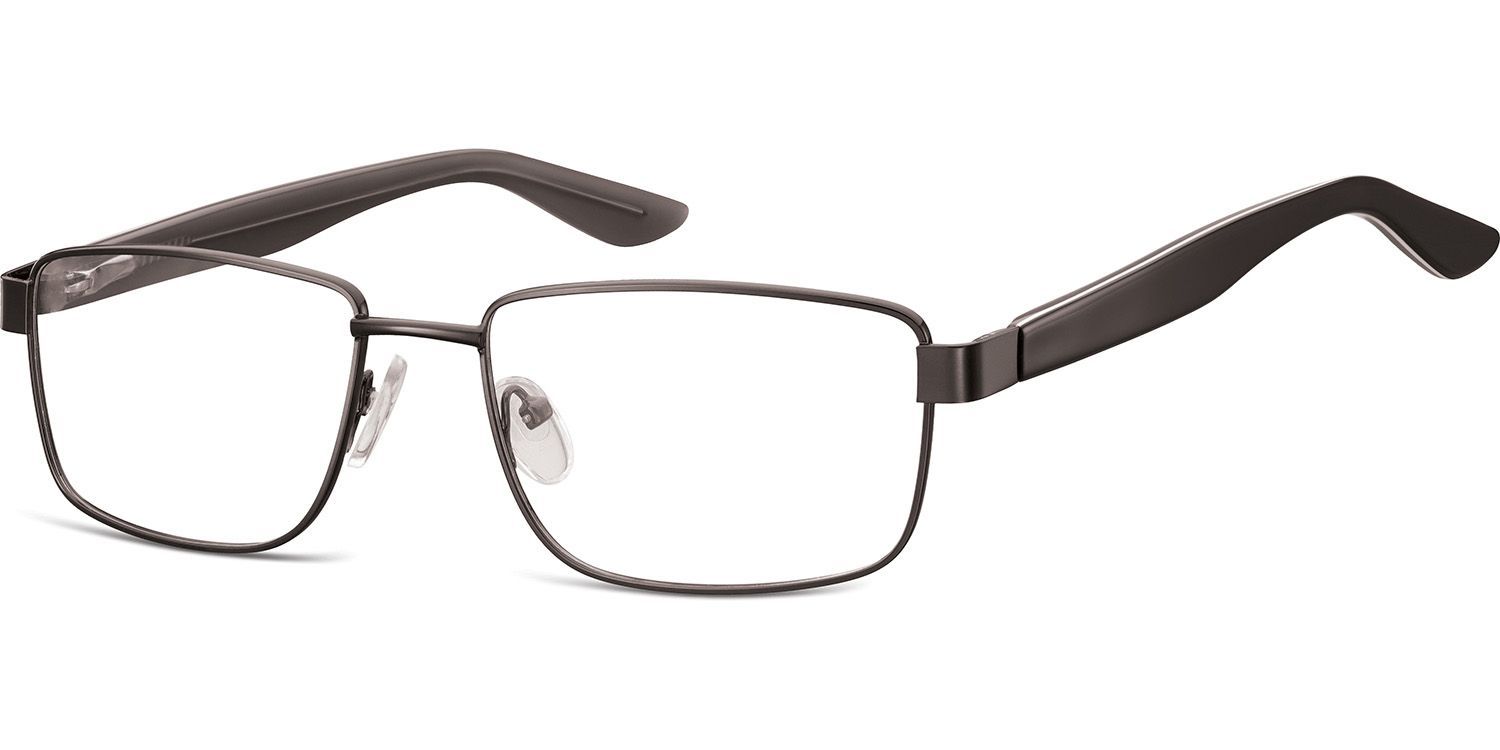 Montatura metallo nero  BOSS