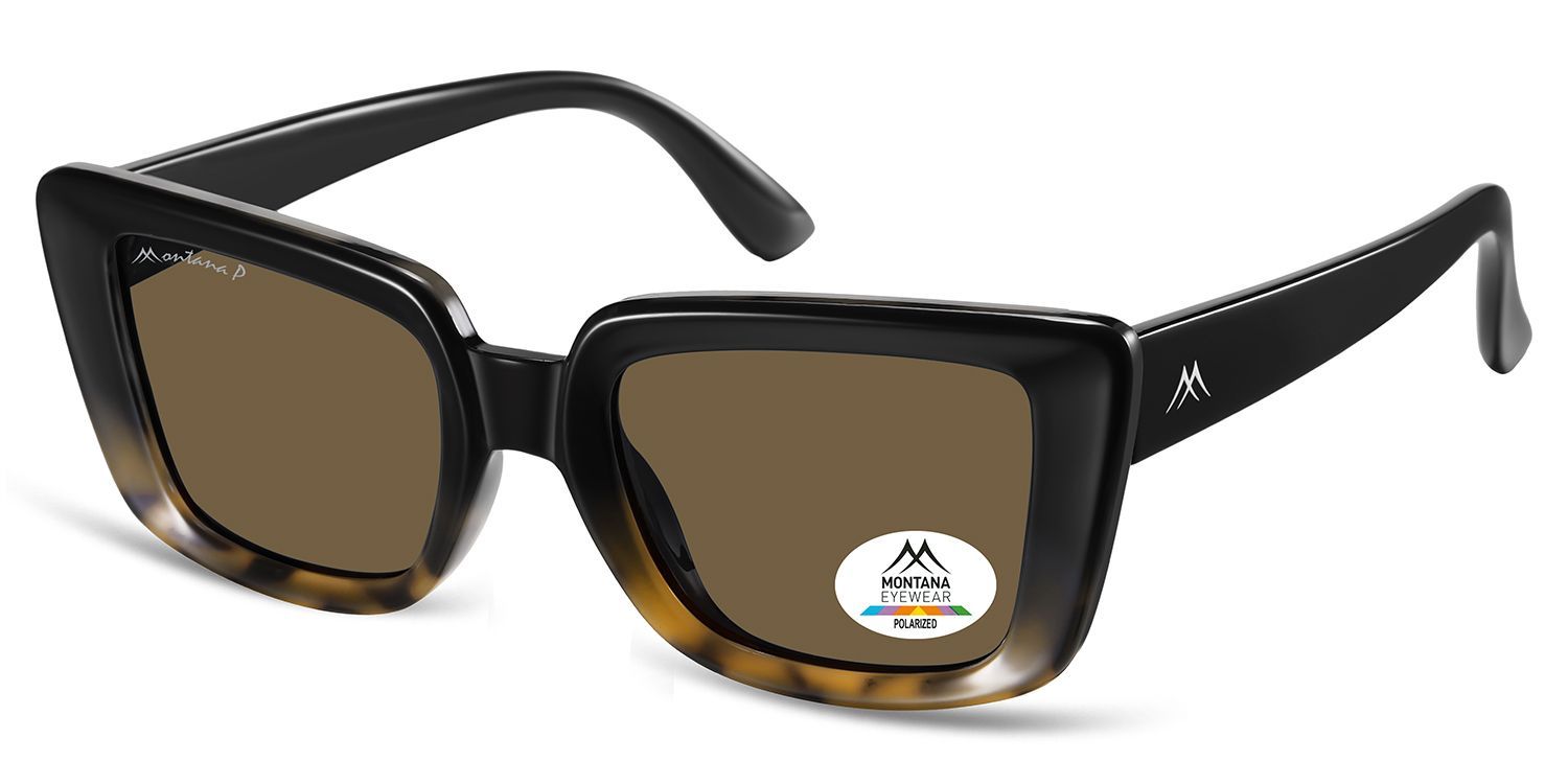 Occhiali da sole donna nero/tartaruga MP193A