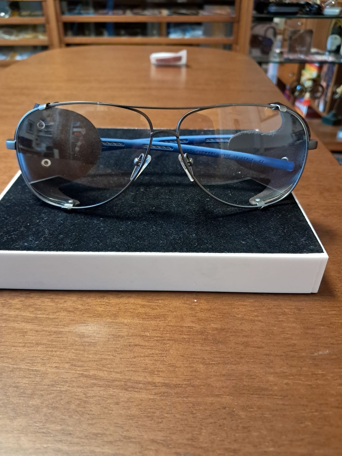 Montatura LOCMAN PUNTA BIANCA  con protezioni laterali rimovibili