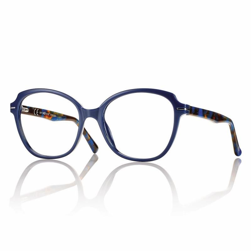 CentroStyle Montatura donna Cat Eye  F0502 blu-demi