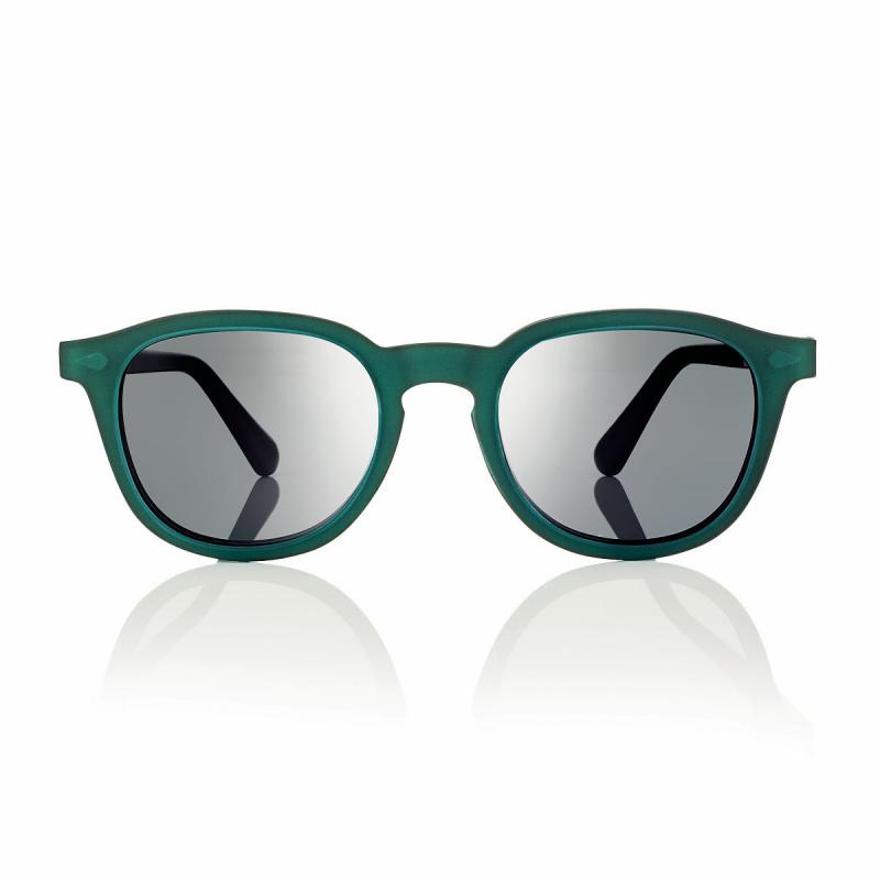 CentroStyle F0446 Acetato verde con clip sole polarizzato