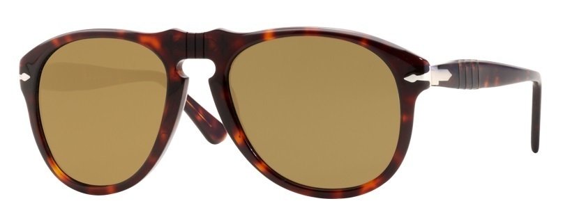 Persol PO649 - Occhiali da sole, Colore lenti: Brown 24/33 cal.52