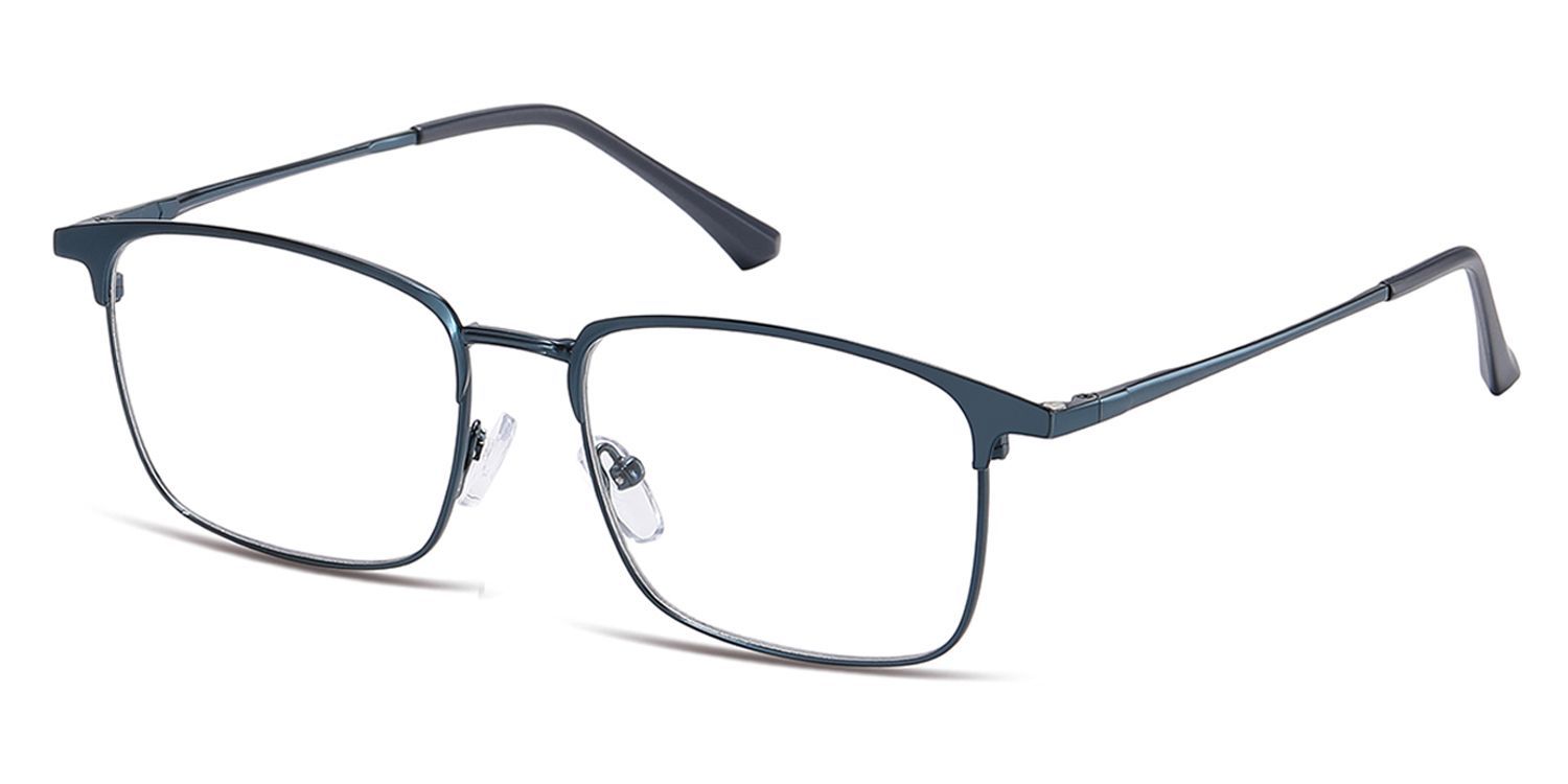 Montatura metallo blu PAUL