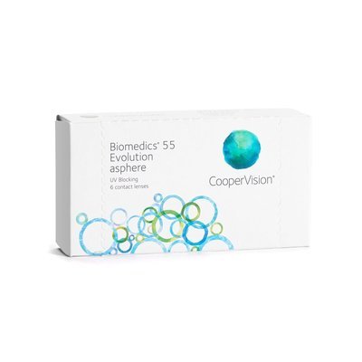 Biomedics 55 Evolution  3 L- Lenti a contatto mensili  PROMO MULTIPACK 3+1 76378