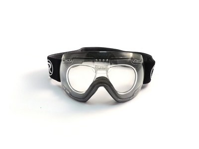 Rugby Goggles EVOFogStop FLEXI Raleri Taglia Adulto A- Occhiali protettivi per rugby anticondensa con inserto ottico