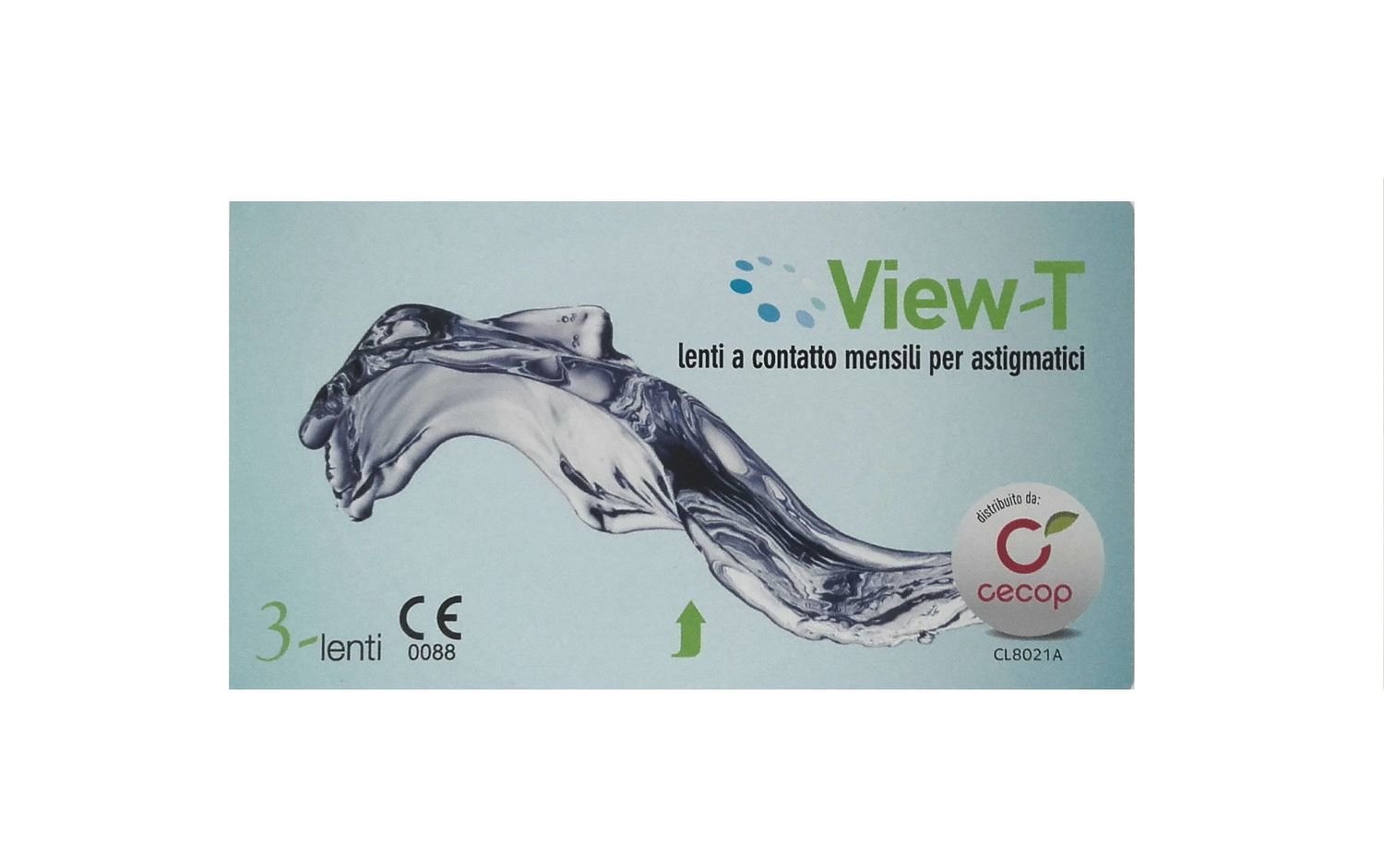 Lenti a contatto mensili per astigmatismo View-T 3 lenti