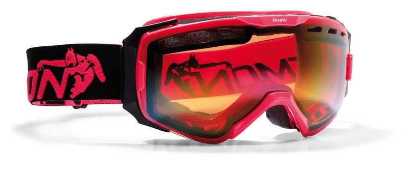 Demon Absolute  maschera  sci-moto con lenti specchiate