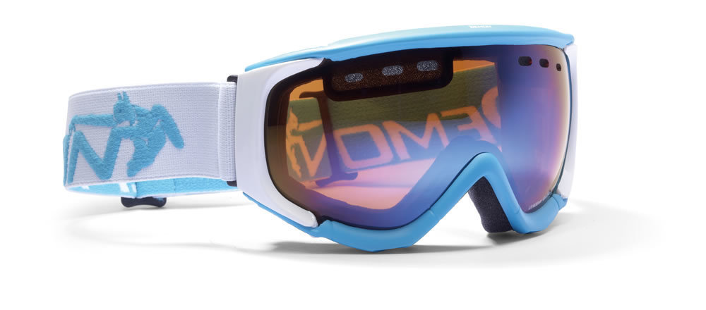 Demon Matrix maschera da sci/moto con lenti specchiate Demon Matrix maschera da sci/moto con lenti specchiate