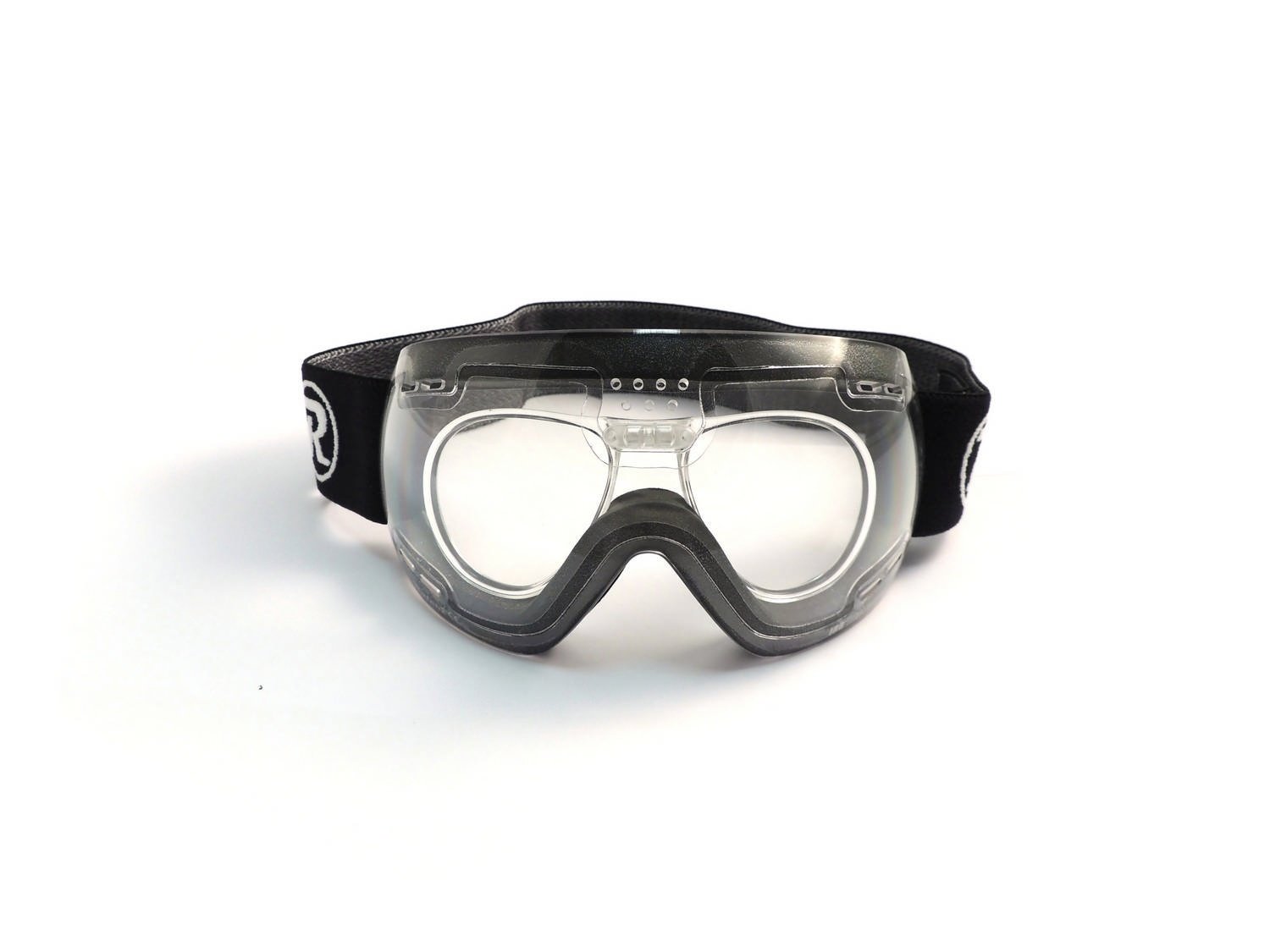 Rugby Goggles EVOFogStop FLEXI Raleri Taglia Adulto A- Occhiali protettivi per rugby anticondensa con inserto ottico