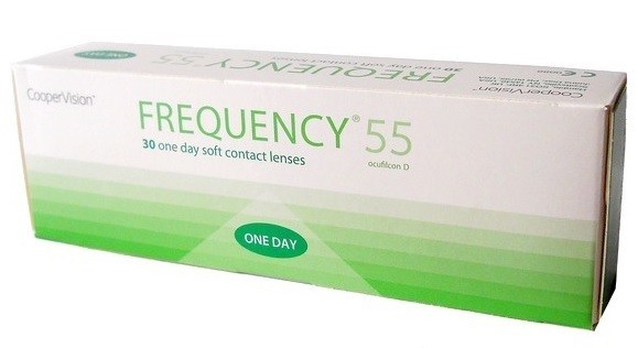 Frequency 55 1 day CooperVision - lenti a contatto giornaliere 30 lenti