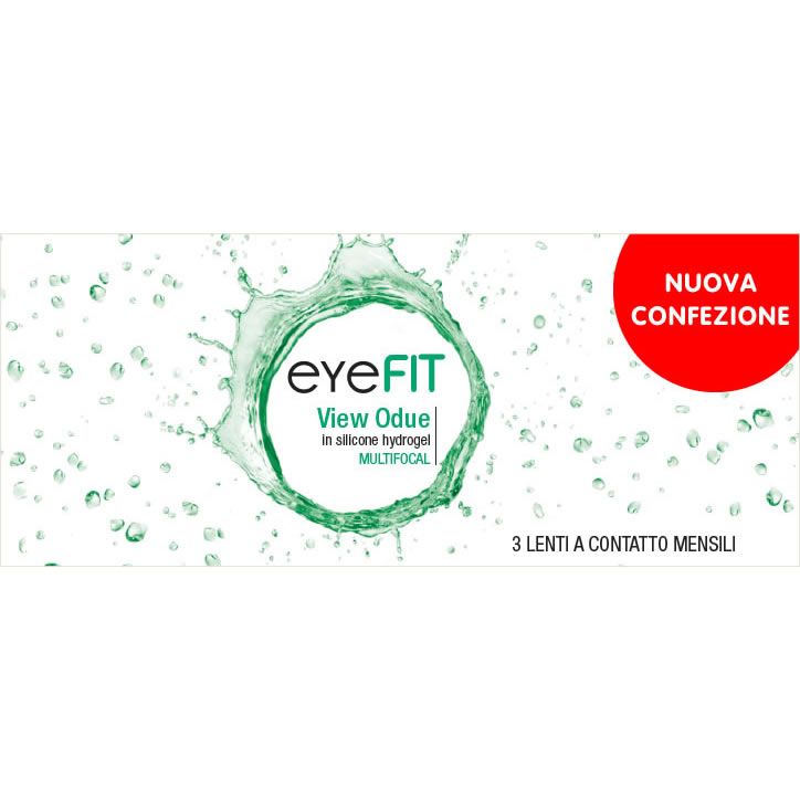6) View Odue-M Lenti a contatto mensili multifocali 3 lenti