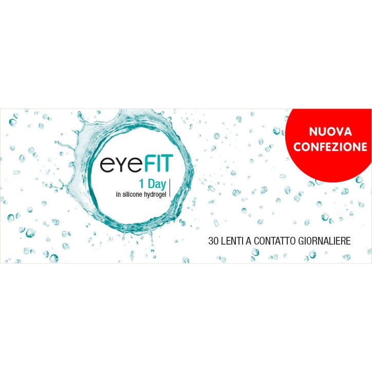 1Day eyeFIT silicone - Lenti a contatto sferiche giornaliere 30 lenti
