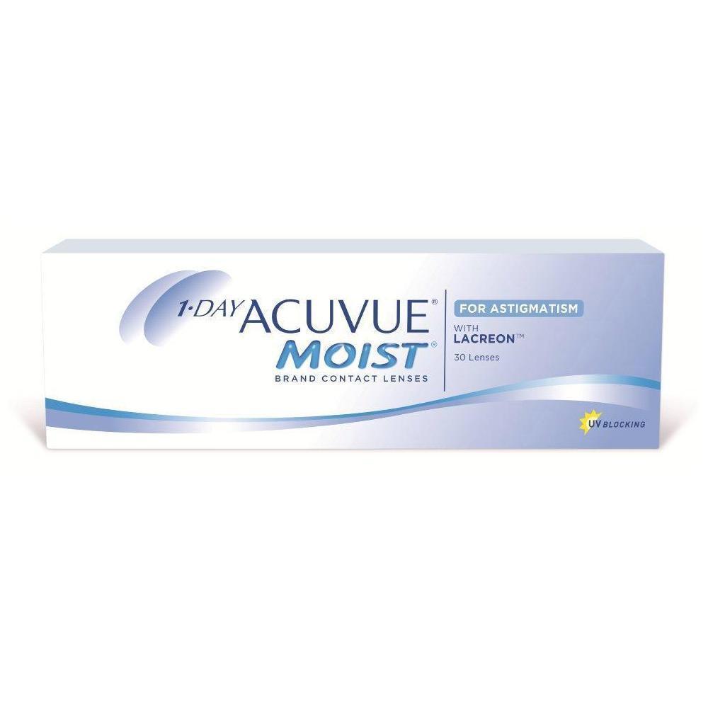 1-Day Acuvue Moist for Astigmatism - Lenti a contatto giornaliere astigmatiche PROMO MULTIPACK 3+1