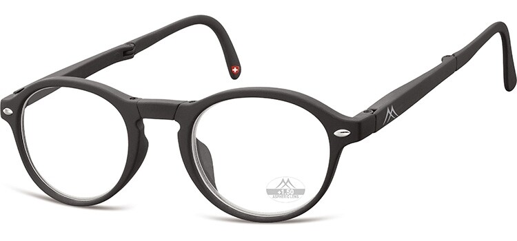 Montana Eyewear Folding Black pieghevole per lettura Montana Eyewear Folding Black pieghevole per lettura