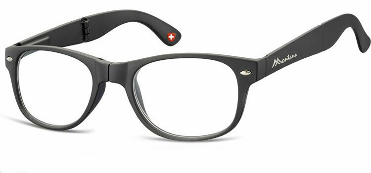Montana Eyewear Folding Black pieghevole per lettura Montana Eyewear Folding Black pieghevole per lettura