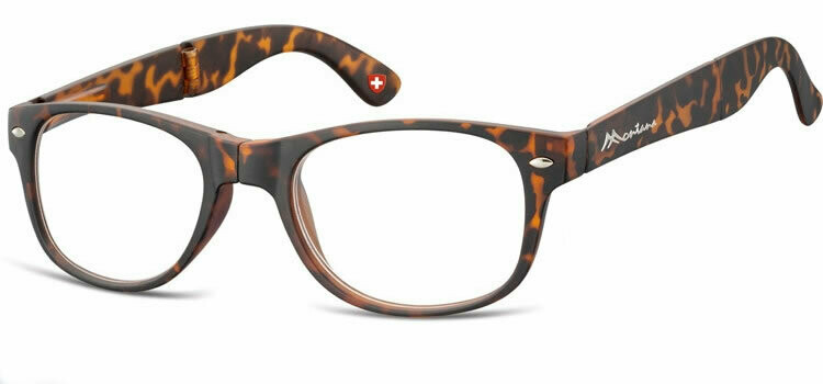 Montana Eyewear Folding Leopard pieghevole per lettura Montana Eyewear Folding Leopard pieghevole per lettura
