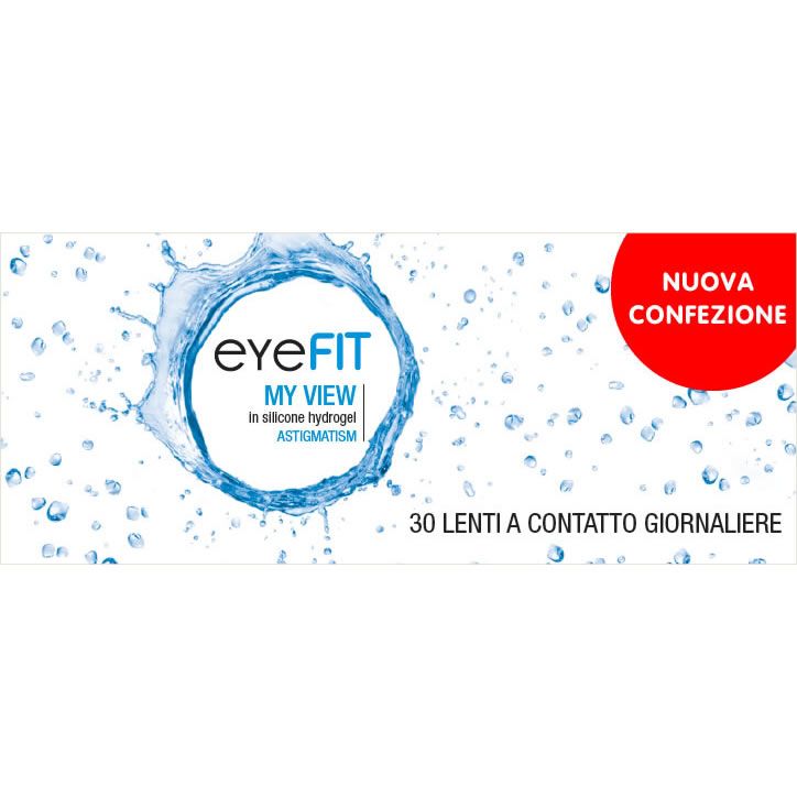 4) My View 1day Astigmatism - Lenti a contatto giornaliere per astigmatici - PROMO MULTIPACK 3+1
