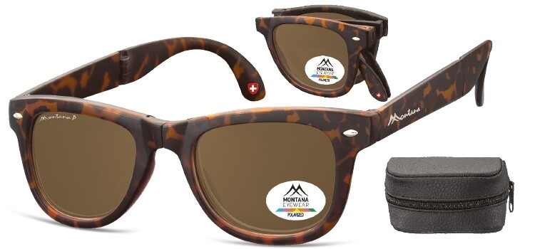 Montana Tortoise occhiale da sole pieghevole polarizzato