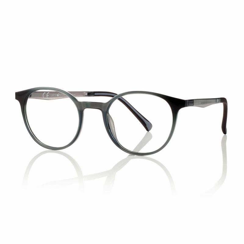 CentroStyle Light&amp;Flex Montatura panthos con clip on polarizzato G15 F0436